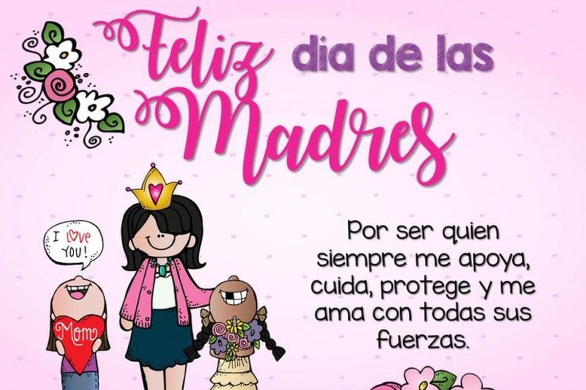 "Tu amor es el regalo más valioso que he recibido en la vida. No hay palabras suficientes para agradecerte todo lo que haces por mí. ¡Te amo profundamente, mamá!" (Foto: Pinterest)