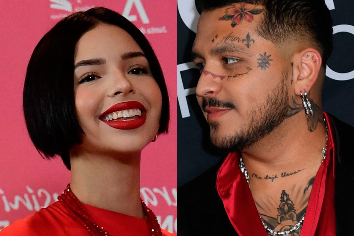 Pese a las críticas, Ángela Aguilar y Christian Nodal disfrutan de su amor (Foto: AFP)