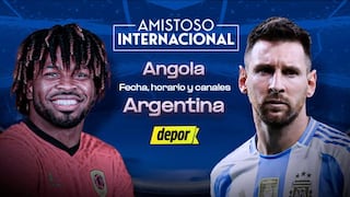 Canales y links para ver Argentina vs. Angola: mira por señal abierta