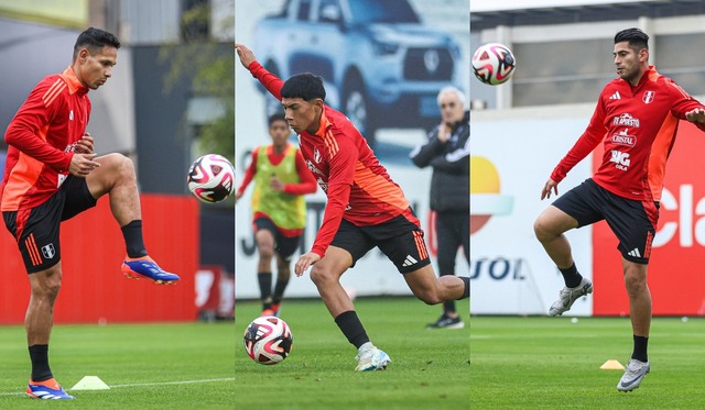 La Bicolor realizó su quinto entrenamiento en la Videna. (Foto: Selección Peruana).