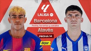 Canales de transmisión del Barcelona vs. Alavés por LaLiga