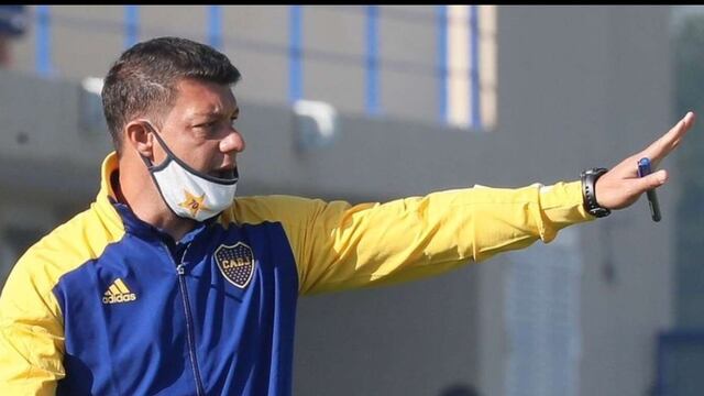 Empezó una nueva era en Boca: Battaglia ya hace de técnico tras salida de Russo