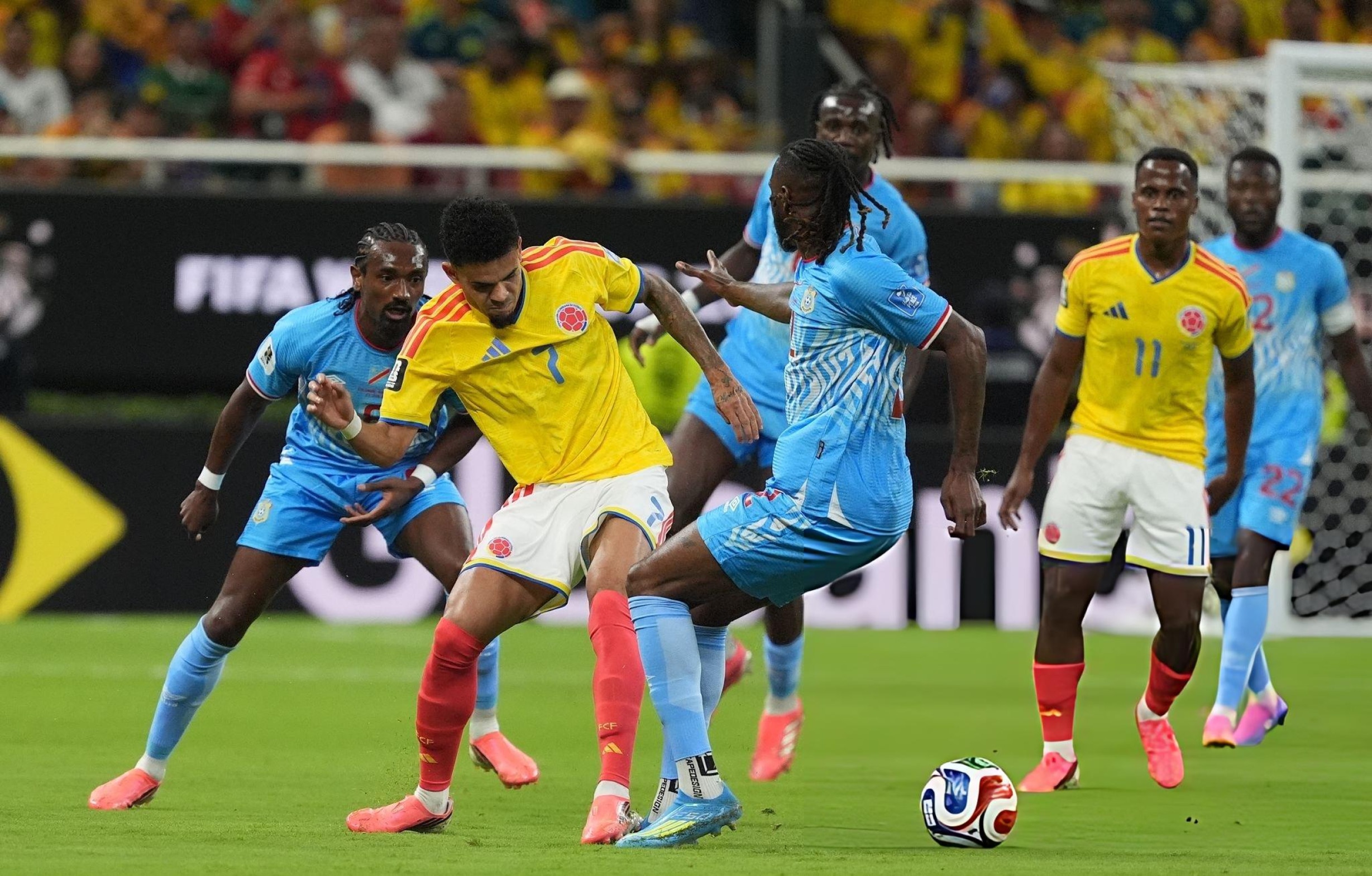 Colombia vs. RD Congo se enfrentan por la fecha 2 de la fase de grupos del Mundial 2026. (Foto: Getty Images)
