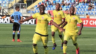 Colombia ganó 3-1 a Uruguay y clasificó al Hexagonal del Sudamericano Sub 17