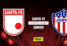 Santa Fe vs. Junior EN VIVO vía Win Sports y RCN por la Liga BetPlay