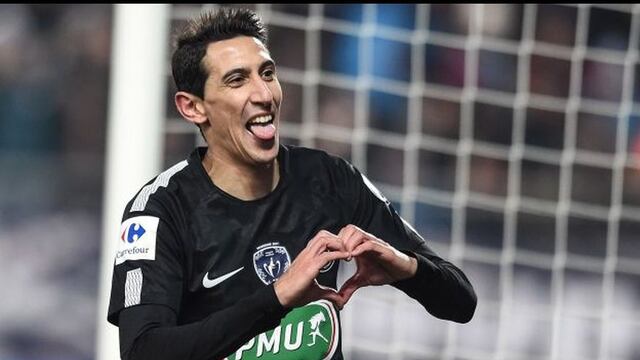 PSG avanzó a cuartos de final de Copa de Francia tras vencer a Sochaux con 'hat-trick' de Di María