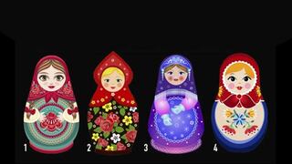 ¡Elige tu muñeca rusa para predecir tu final de mes! Un divertido test de personalidad que te sorprenderá