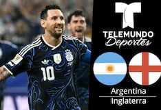 Telemundo transmitió el partido Argentina 2-1 Inglaterra por el Mundial 2026