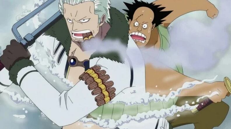 Si una persona golpea a Smoker, no podrá hacerle daño porque su cuerpo se convierte en humo (Foto: Toei Animation)