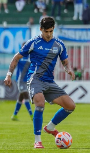 Alfonso Barco jugó con Emelec 26 partidos y anotó dos goles.