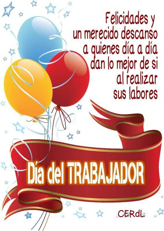 Imágenes para compartir por el Día del Trabajo en tus redes sociales. (Foto: Internet).