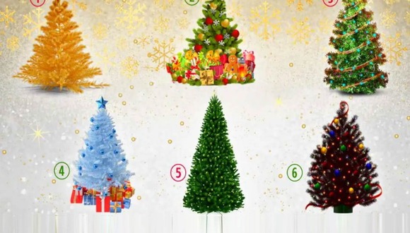 TEST VISUAL | En esta imagen hay varios árboles de Navidad. ¿Cuál es tu favorito? (Foto: namastest.net)