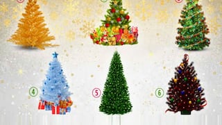TEST VISUAL: Indica cuál es tu árbol de Navidad favorito y averiguarás qué tipo de persona eres