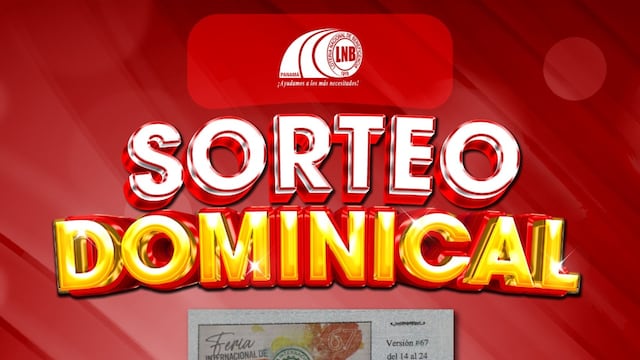 Lotería Nacional de Panamá del domingo 9 de junio: resultados del Sorteo Dominical