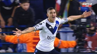 El Fortín de fiesta: gol de Julián Fernández para el 3-2 de Vélez vs. Talleres [VIDEO]
