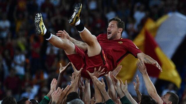 Intenta no llorar, llora: así fue la emotiva despedida de Francesco Totti en su último partido con Roma