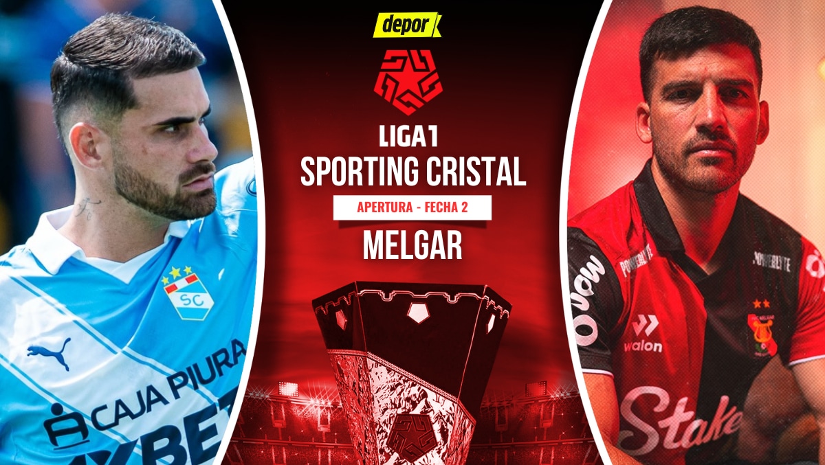 Sporting Cristal vs. Melgar se enfrentan por la Liga 1 2026. (Diseño: Christian Marlow / Depor)
