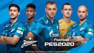 PES 2020: el FC Zenit llega al simulador de Konami como Club Partner