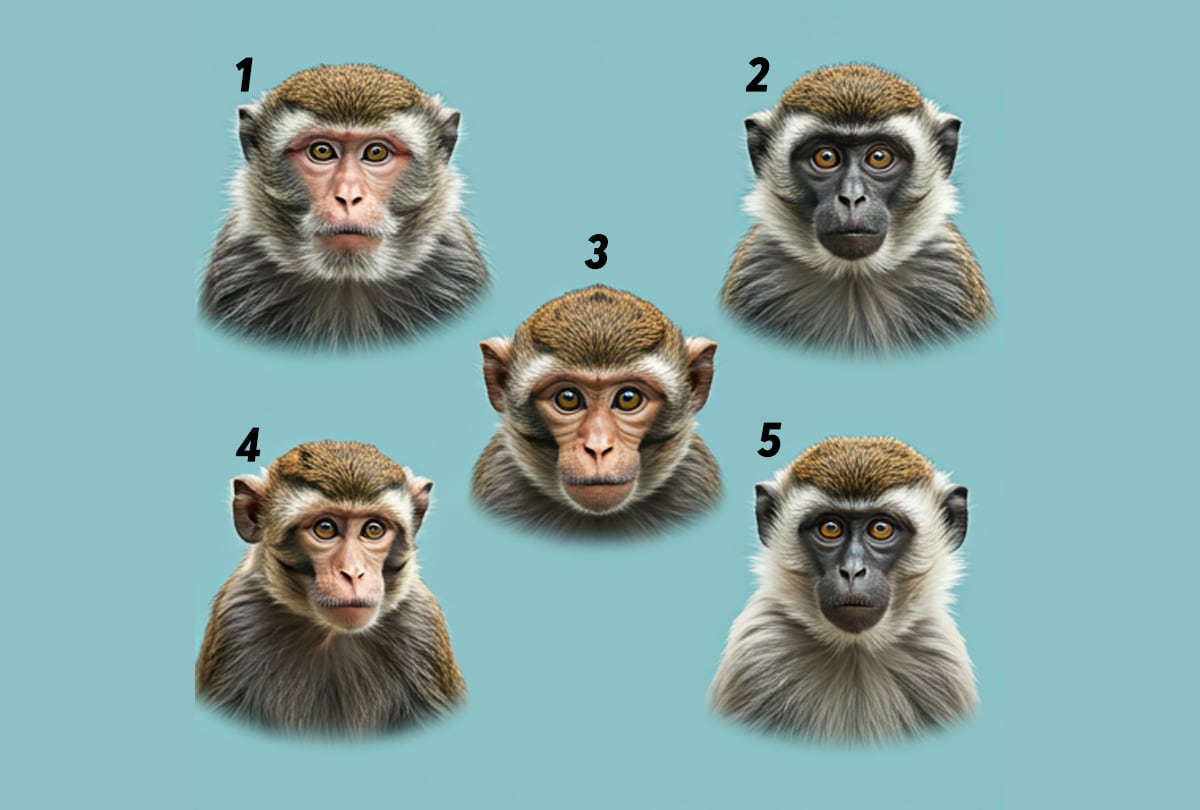 Test visual: Elige un mono y desvela tu mayor atractivo.