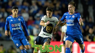 Canal 5 y TUDN EN VIVO — dónde ver partido Cruz Azul vs. Pumas UNAM GRATIS por TV abierta y Online