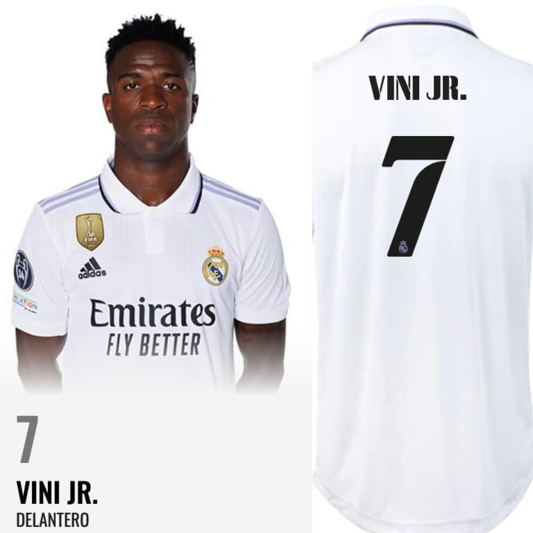 Vinícius usará el dorsal que Hazard había dejado vacante. (Imagen: Real Madrid)