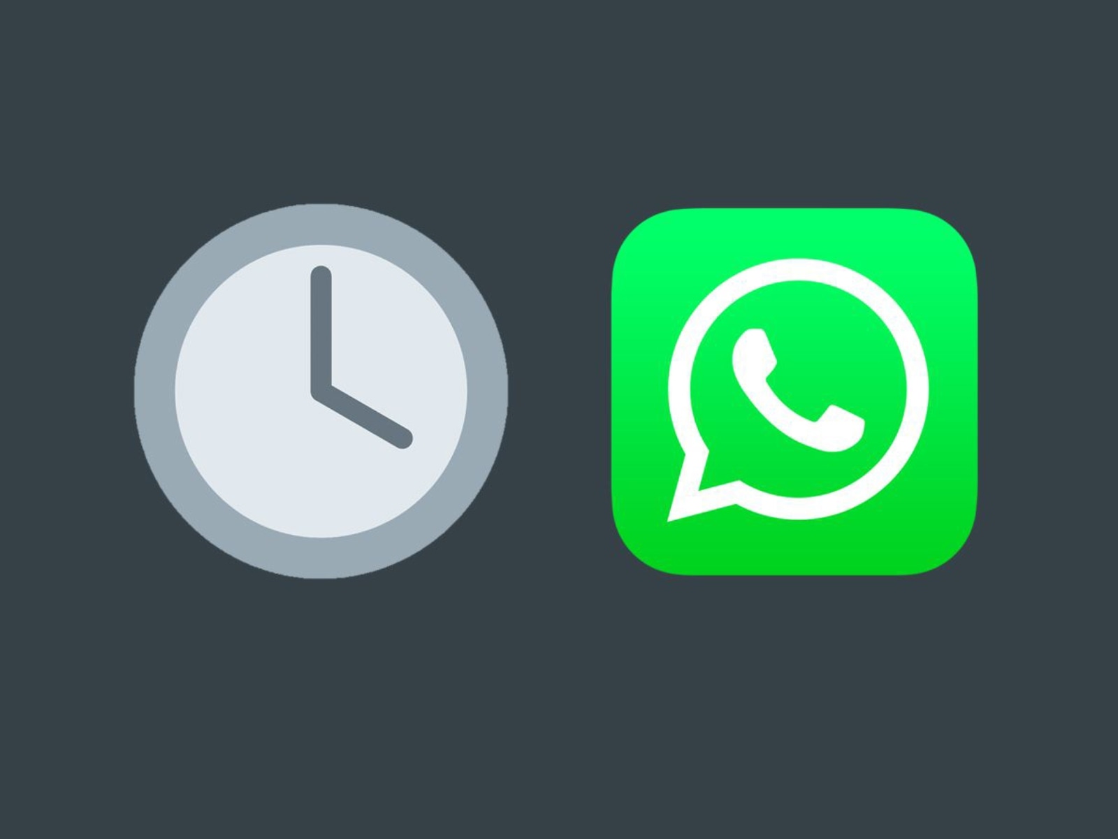 WHATSAPP | El reloj también podría aparecer en los chats grupales. (Foto: Depor)