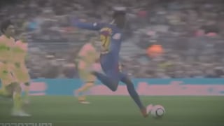 Alucinó que era Ronaldinho: el susto de Yerry Mina en el Barça que ya es viral en Facebook [VIDEO]