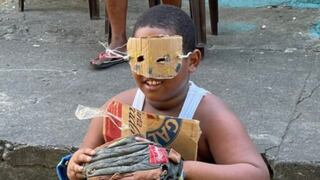 ‘Ivandri’, el niño “catcher de cartón” que cumplió su sueño de conocer al beisbolista que más admira