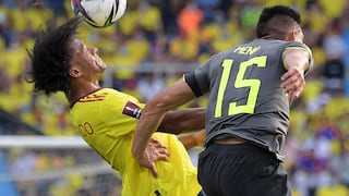 Colombia y Ecuador empatan sin goles en Barranquilla en un partido lleno de polémicas