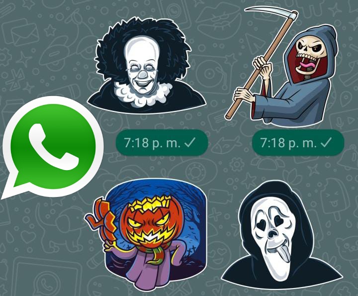 WHASTAPP | Envía los stickers de Jason Voorhees, Chucky, Pennywise y otros personajes tenebrosos. (Foto: Depor)