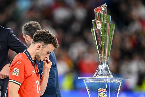 Diogo Jota venía de ganar la UEFA Nations League con Portugal tras vencer por penales a España. (Foto: Getty Images)