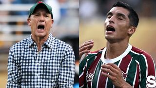 ¿Y Alianza Lima? DT de Fluminense ‘disparó’ contra el agente de Kevin Serna, por exigirle minutos