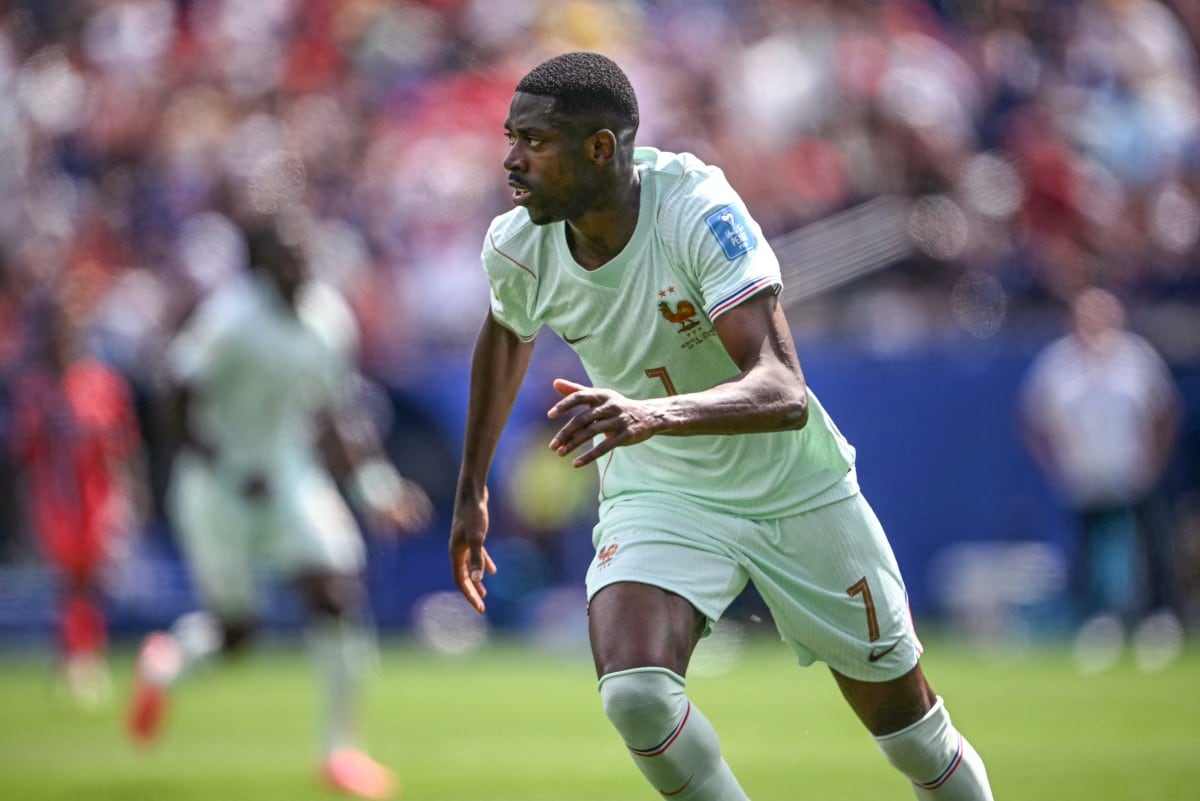 Ousmane Dembele lleva cuatro goles en el Mundial | Foto: AFP