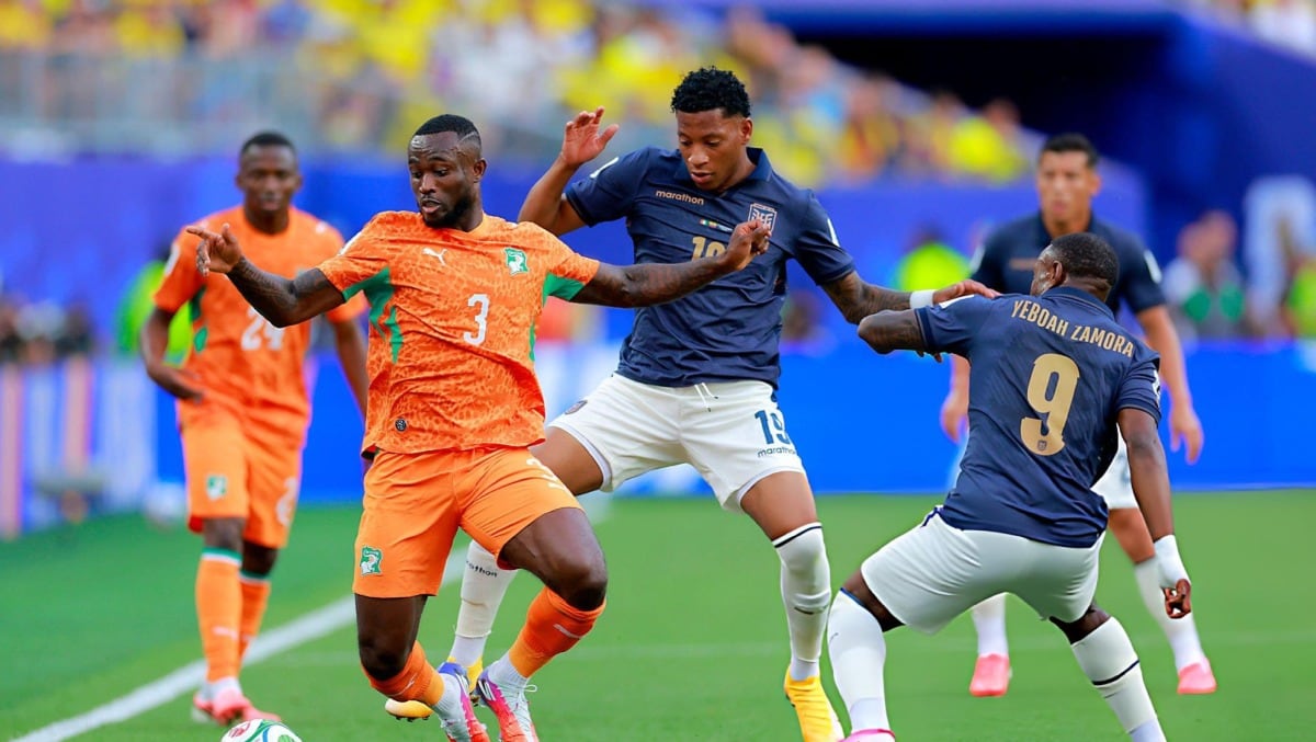 Ecuador vs. Costa de Marfil. (Foto: Getty Images)