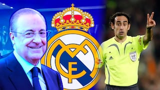Exárbitro revela presiones del presidente del Real Madrid: “Me encerró en una habitación”