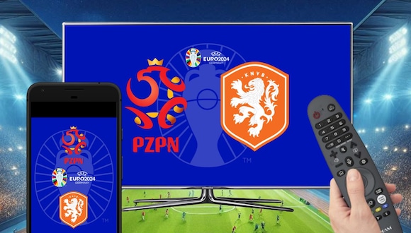 Prepárate para la acción del partido Polonia vs. Países Bajos por Eurocopa 2024. Descubre a qué hora juegan, en qué canal lo transmiten y cómo verlo en streaming. | Crédito: Canva / Composición Depor