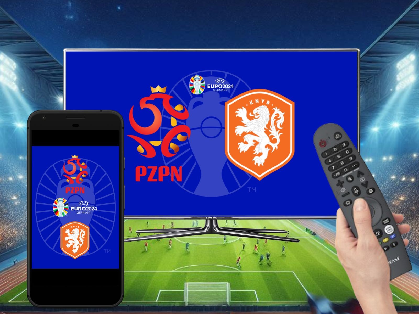 Prepárate para la acción del partido Polonia vs. Países Bajos por Eurocopa 2024. Descubre a qué hora juegan, en qué canal lo transmiten y cómo verlo en streaming. | Crédito: Canva / Composición Depor