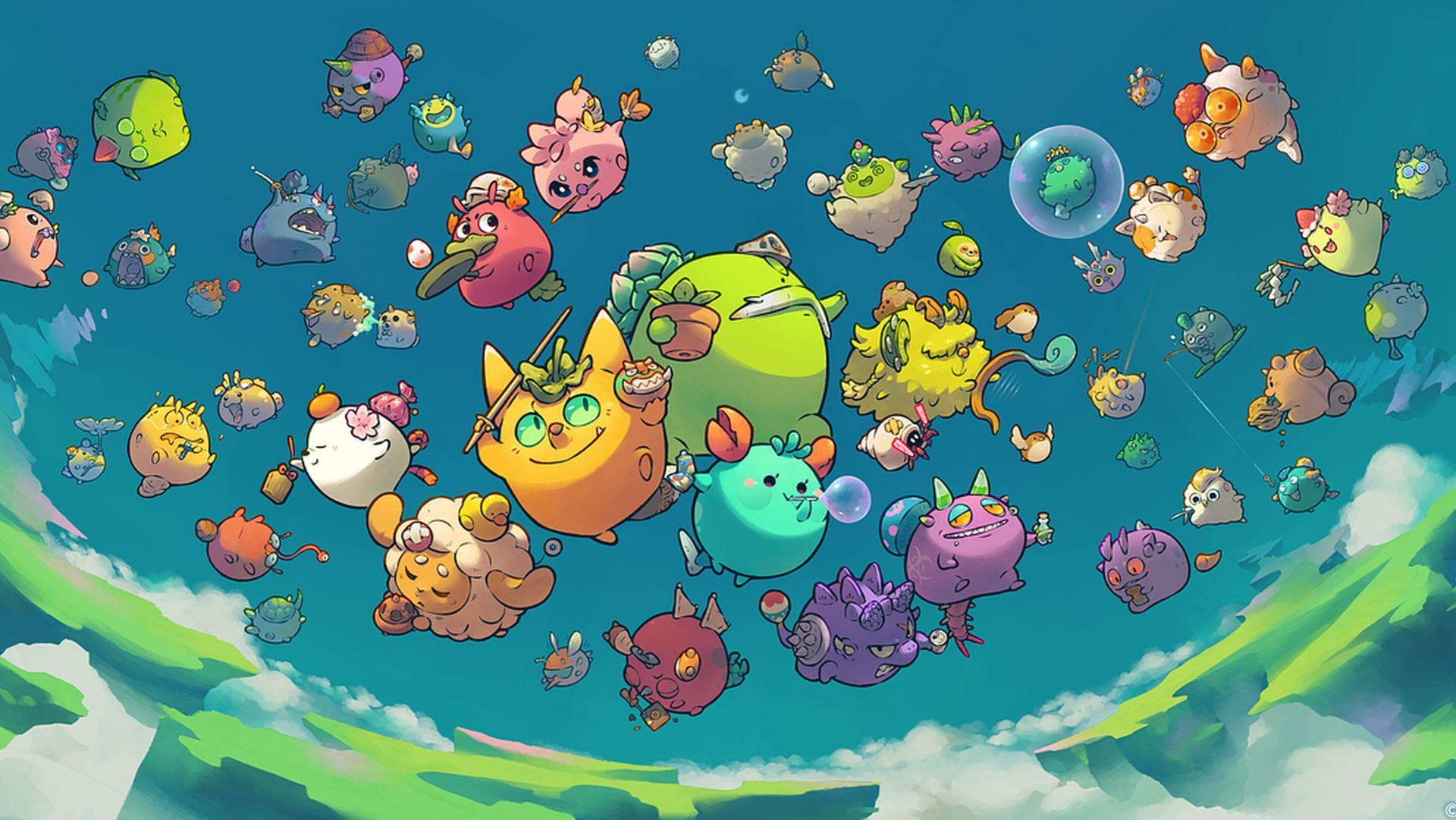 Axie Infinity es uno de los títulos seleccionados por la comunidad (Difusión)