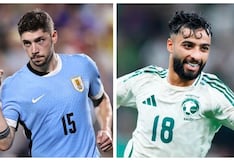 Canales de TV para ver Uruguay vs. Arabia Saudita: cuándo juegan y a qué hora