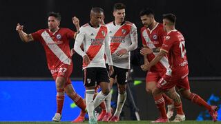 No pudo en el Monumental: River Plate empató 1-1 con Argentinos por Copa Libertadores