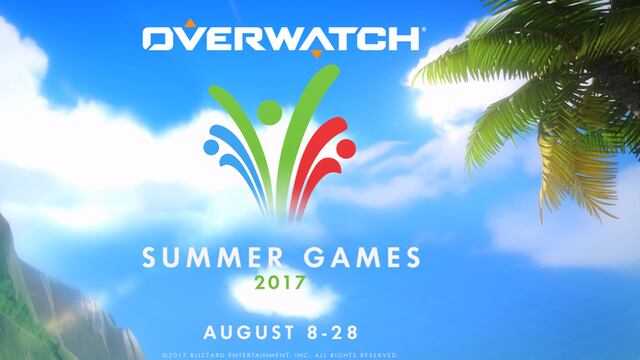 ¡Llegaron los juegos de verano a Overwatch! mira las skins del evento
