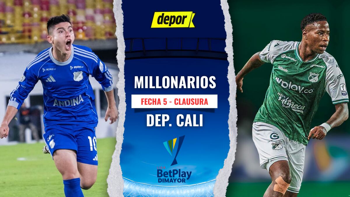Win Sports EN VIVO, Millonarios vs. Deportivo Cali por la Liga BetPlay: transmisión gratis por Canal RCN