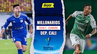 Win Sports EN VIVO, Millonarios vs. Deportivo Cali por la Liga BetPlay: transmisión gratis por Canal RCN