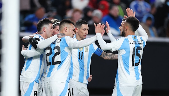 Argentina vs. El Salvador se enfrentan en un partido amistoso. (Foto: AFP)