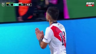 La ley del ex: Enzo Fernández anotó el 1-0 de River Plate vs. Defensa y Justicia [VIDEO]