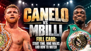 What Time Is Canelo Alvarez vs. Christian Mbilli? Fight Start Time and Ring Walks in US, UK, Australia, Canada, New Zealand and Worldwide