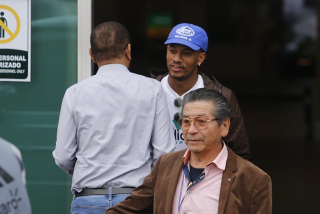 André Carrillo llegó a Lima para sumarse a la Selección Peruana. (Foto: Violeta Ayasta/@photo.gec)
