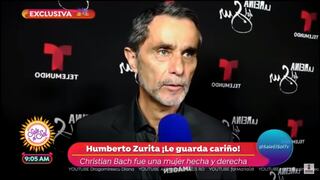 Humberto Zurita reaparece en público casi dos meses después del fallecimiento de Christian Bach | VIDEO