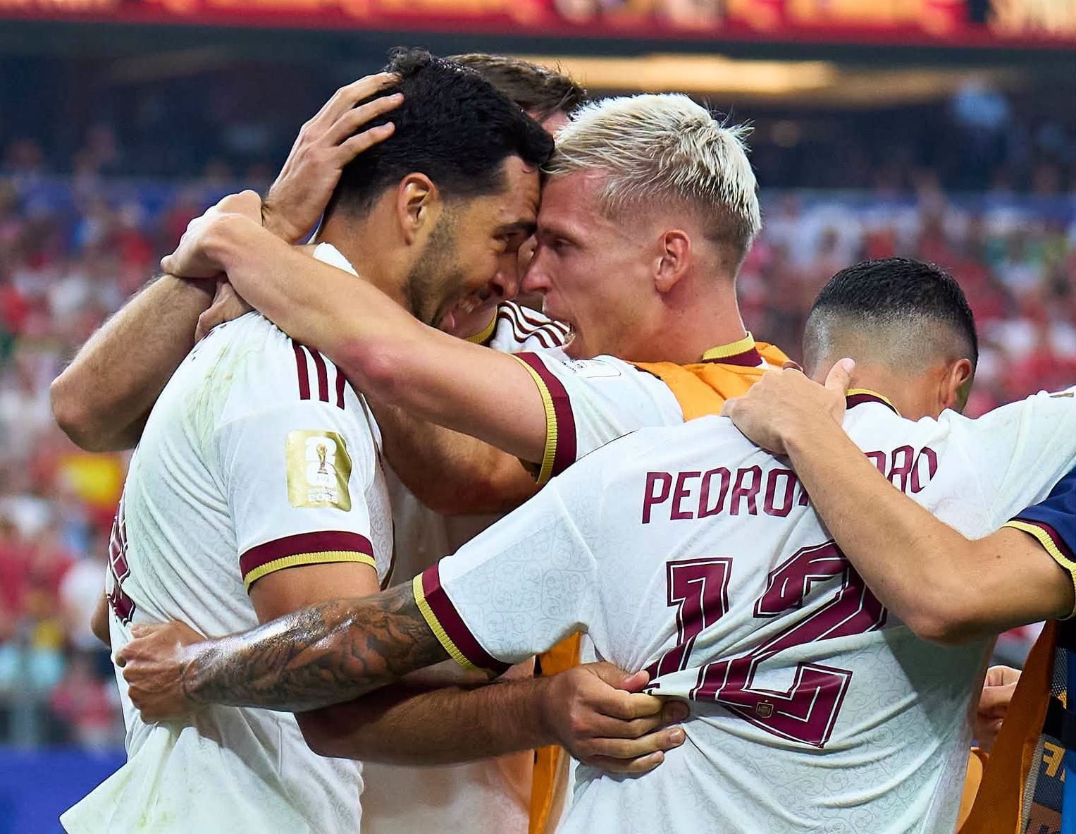 España venció en octavos de final a Portugal con gol de Mikel Merino. (Foto: SeFutbol)