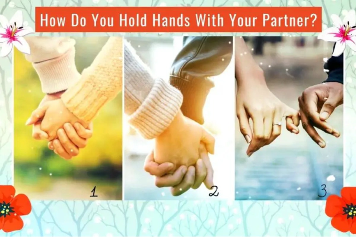 En esta imagen se pueden apreciar tres formas posibles de agarrar la mano de tu pareja. (Foto: namastest.net)
